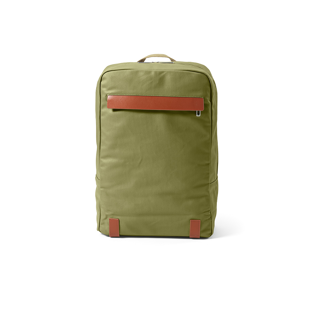 Sac à dos coton recyclé 340g personnalisable Vienna Vert armée